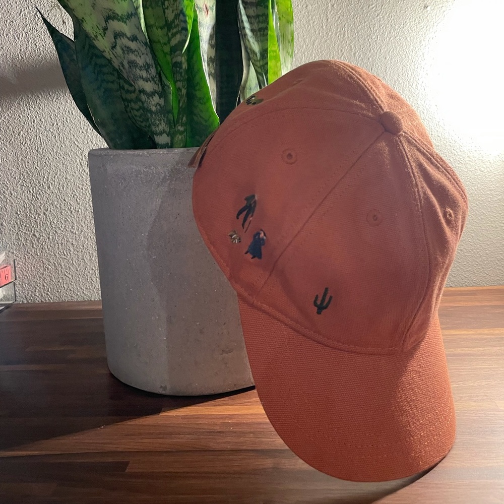 Madewell Orange Cowboy Hat (Sold Out)
